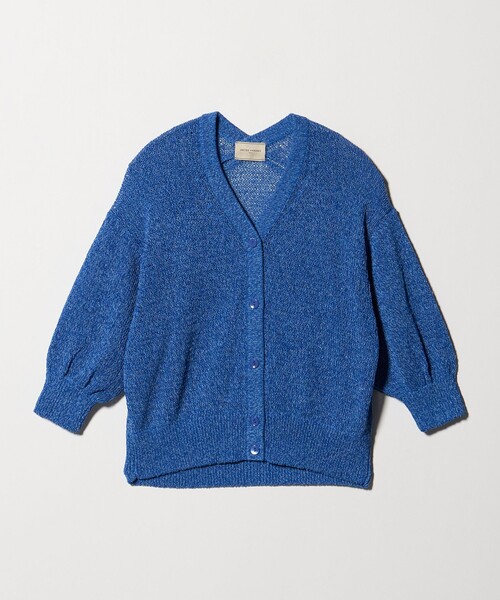UNITED ARROWS（ユナイテッドアローズ）の「ペーパー ハーフスリーブ カーディガン（カーディガン/ボレロ・レディース・ロイヤルブルー/ダークブラウン/ナチュラル・FREE）」の11枚目の写真