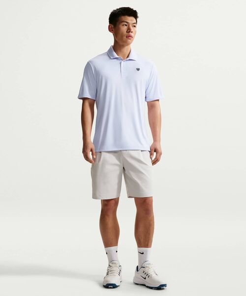 NIKE(ナイキ)の「ナイキ パー メンズ Dri-FIT ゴルフポロ / Nike Par Men's Dri-FIT Golf Polo IB0234-085 Football Grey(ポロシャツ・メンズ・グレー・XL/S/M/L/2XL)」の4枚目の写真