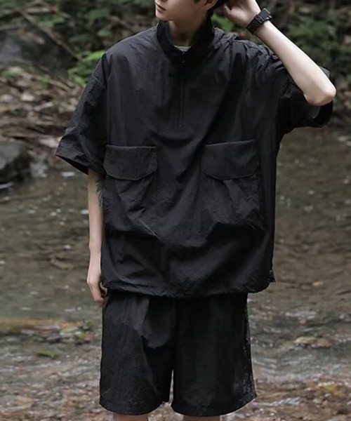 セール】Tech Half Zip Setup テックハーフジップセットアップ
