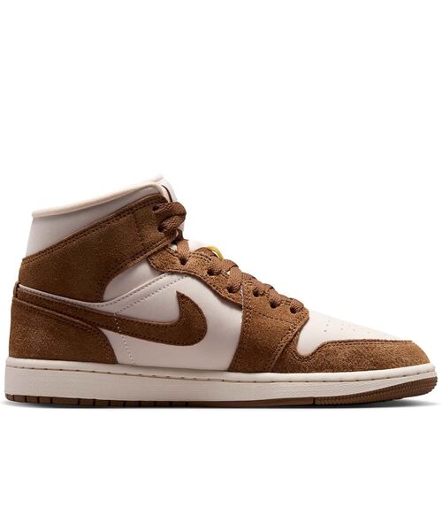 JORDAN BRAND(ジョーダンブランド)の「エア ジョーダン 1 MID ウィメンズシューズ / Air Jordan 1 Mid Women's Shoes BQ6472-203 Light British Tan(スニーカー・レディース・ライトブラウン・24/22.5/23/23.5/24.5/25/25.5/26/22)」の5枚目の写真