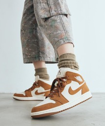 JORDAN BRAND | エア ジョーダン 1 MID ウィメンズシューズ / Air Jordan 1 Mid Women's Shoes BQ6472-203 Light British Tan(スニーカー)