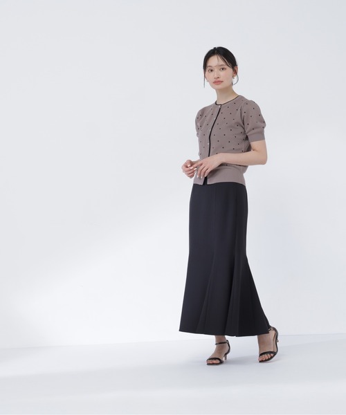 NATURAL BEAUTY BASIC(ナチュラルビューティーベーシック)の「ドットシアーカーディガン(カーディガン/ボレロ・レディース・ピンク系その他2/グレー系その他/ホワイト系その他・フリ-)」の14枚目の写真