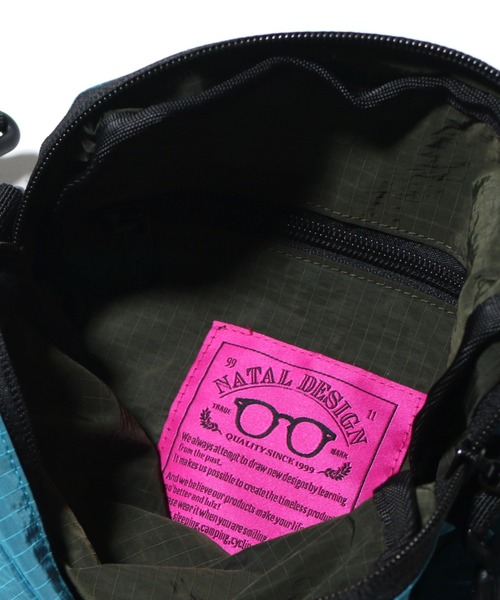 NATAL DESIGN（ネイタルデザイン）の「WINDRIP MINI POUCH（ショルダーバッグ・メンズ・オレンジ/ブルー/イエロー・FREE）」の4枚目の写真
