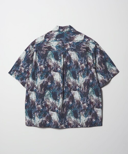 BEAUTY&YOUTH UNITED ARROWS(ビューティーアンドユースユナイテッドアローズ)の「ロンシャン ブラッシュド パターン キャンプ シャツ GRANDE型(シャツ/ブラウス・メンズ・ネイビー・S/M/L/XL)」の19枚目の写真