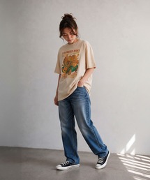 INTERPLAY（インタープレイ）の「【INTERPLAY】Happy Hippie S S Tee Shirt（Tシャツ/カットソー）」