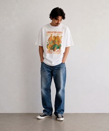 INTERPLAY（インタープレイ）の「【INTERPLAY】Happy Hippie S/S Tee Shirt（Tシャツ/カットソー）」