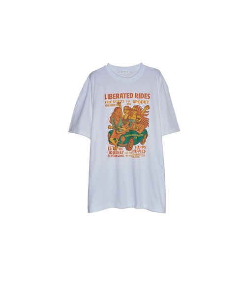INTERPLAY(インタープレイ)の「【INTERPLAY】Happy Hippie S/S Tee Shirt(Tシャツ/カットソー・メンズ・ホワイト/ナチュラル・X-LARGE/MEDIUM)」の12枚目の写真