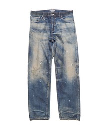 uniform experiment（ユニフォームエクスペリメント）の「DAMAGED DENIM REGULAR-FIT JEANS（デニムパンツ）」