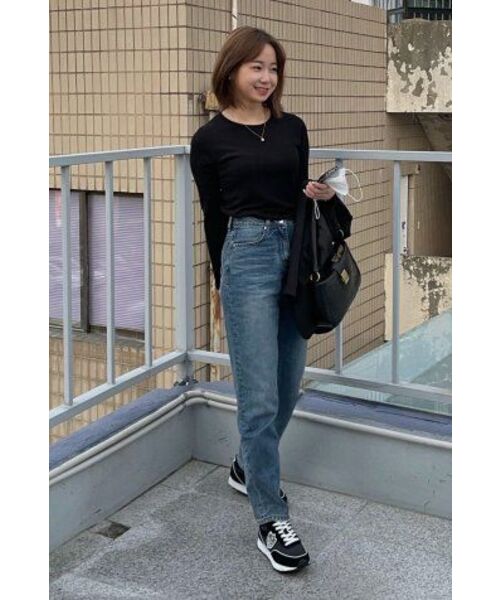 BRANDED（ブランデッド）の「[WOMAN] 103 ELENA JEANS [CROP STRAIGHT]（デニムパンツ・レディース・その他・1/2/3）」の6枚目の写真