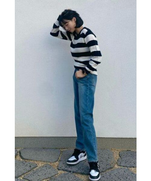 BRANDED（ブランデッド）の「[WOMAN] 103 ELENA JEANS [CROP STRAIGHT]（デニムパンツ・レディース・その他・1/2/3）」の7枚目の写真