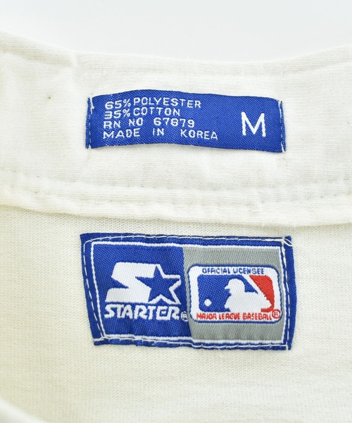 NBA/NFL/NHL/MLB(エヌビーエーエヌエフエルエヌエイチエルエムエルビー)の「【USED】90’s STARTER “MLB Miami Marlins” ベースボール ゲームシャツ(シャツ/ブラウス・メンズ・ホワイト・MEDIUM)」の5枚目の写真