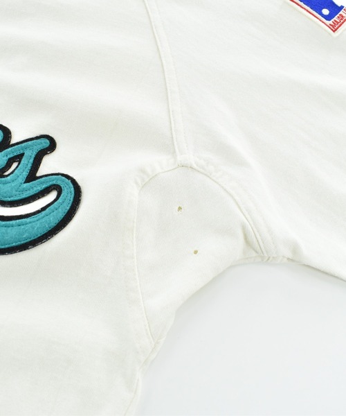 NBA/NFL/NHL/MLB(エヌビーエーエヌエフエルエヌエイチエルエムエルビー)の「【USED】90’s STARTER “MLB Miami Marlins” ベースボール ゲームシャツ(シャツ/ブラウス・メンズ・ホワイト・MEDIUM)」の6枚目の写真