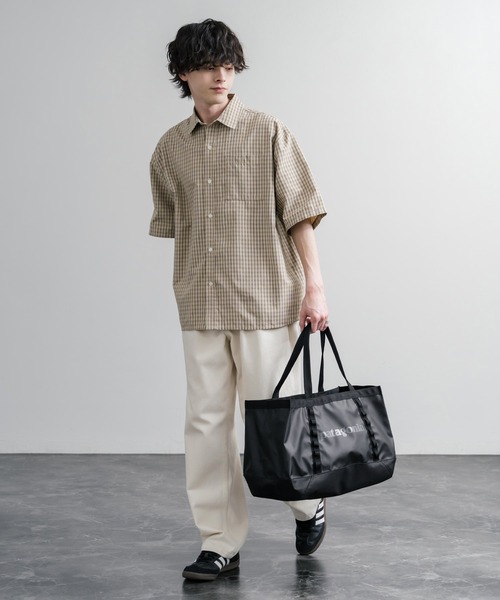 patagonia(パタゴニア)の「Patagonia パタゴニア BLACK HOLE TOTE 25L 大容量トートバッグ 無地/花柄(トートバッグ・メンズ・ホワイト/ブラック系/ブラック・FREE)」の11枚目の写真