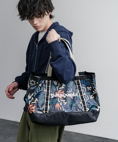 patagonia(パタゴニア)の「Patagonia パタゴニア BLACK HOLE TOTE 25L 大容量トートバッグ 無地/花柄(トートバッグ・メンズ・ホワイト/ブラック系/ブラック・FREE)」の15枚目の写真