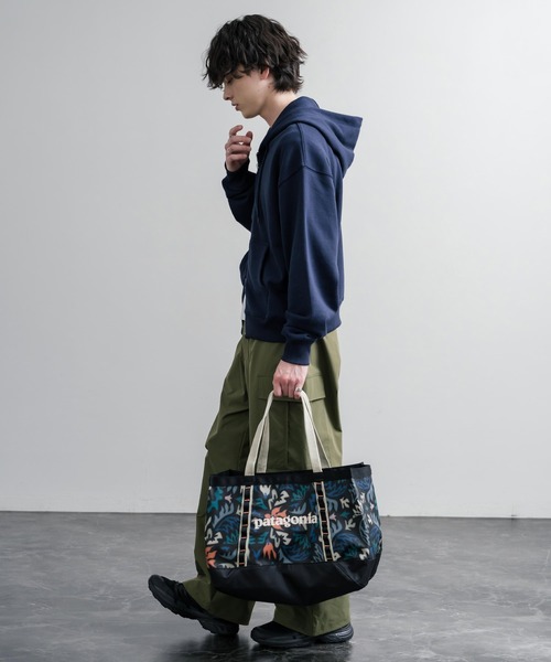 patagonia(パタゴニア)の「Patagonia パタゴニア BLACK HOLE TOTE 25L 大容量トートバッグ 無地/花柄(トートバッグ・メンズ・ホワイト/ブラック系/ブラック・FREE)」の16枚目の写真