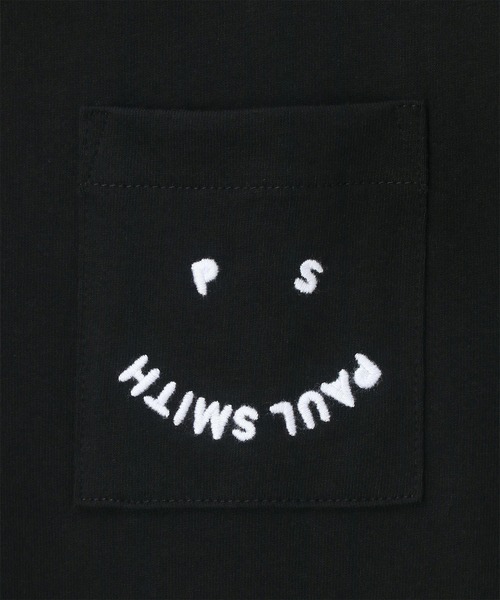 PS Paul Smith（ピーエスポールスミス）の「ウィメンズ "Happy" ロングスリーブTシャツ / 165406 234VE（Tシャツ/カットソー・レディース・ブラック・2L/MEDIUM）」の3枚目の写真