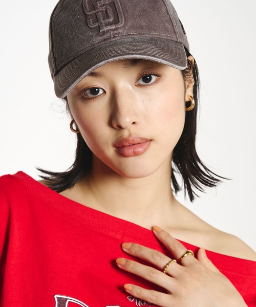 NEW ERA(ニューエラ)の「【ROSE BUD別注】NEW ERA/9TWENTY(キャップ・レディース・ネイビー/ブラック/ブラウン・ONE SIZE)」の6枚目の写真
