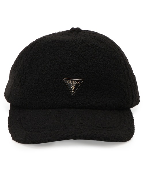 Guess(ゲス)の「TEDDY Baseball Cap 帽子 キャップ ボア(キャップ・レディース・ブラウン/ブラック・ONE SIZE)」の6枚目の写真