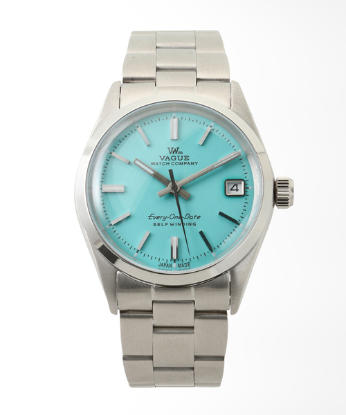 VAGUE WATCH CO.(ヴォーグウォッチカンパニー)の「VAGUE WATCH CO. Every-One Blue with HIGHSNOBIETY(アナログ腕時計・レディース・シルバー・FREE)」の7枚目の写真