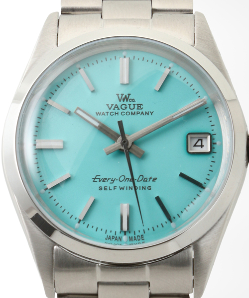 VAGUE WATCH CO.(ヴォーグウォッチカンパニー)の「VAGUE WATCH CO. Every-One Blue with HIGHSNOBIETY(アナログ腕時計・レディース・シルバー・FREE)」の6枚目の写真