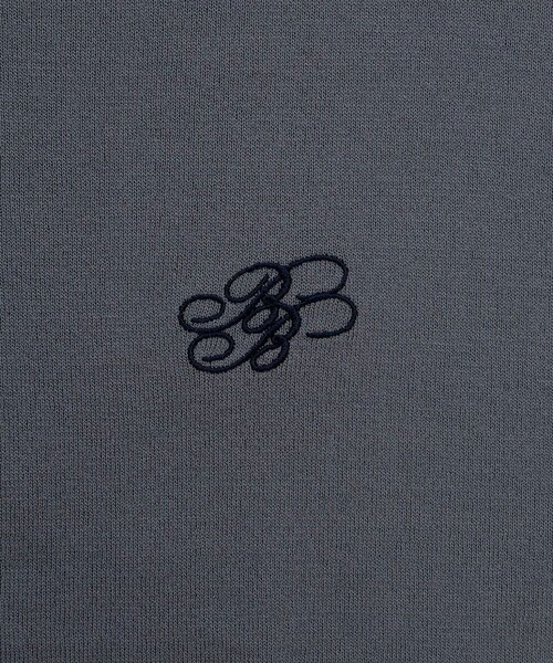 BROOKS BROTHERS(ブルックスブラザーズ)の「【Double B Collection】 キュプラ/ナイロン BBロゴ ショートスリーブセーター(ニット/セーター・レディース・グレー・SMALL/MEDIUM/LARGE/X-SMALL)」の4枚目の写真