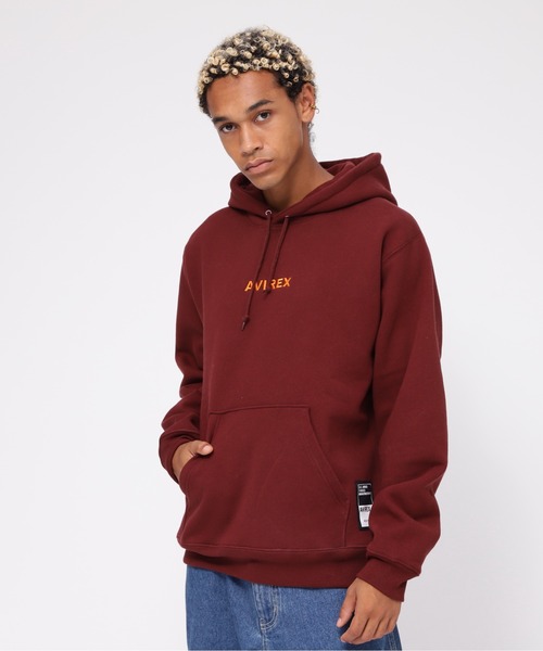 AVIREX(アヴィレックス)の「《WEB&DEPOT限定》A STAR PULL PARKA / Aスター プルパーカー / AVIREX / アヴィレックス(パーカー・メンズ・ベージュ/ライトグレー/オリーブ/ブラック/バーガンディー/イエロー・MEDIUM/XX-LARGE/X-LARGE/LARGE)」の6枚目の写真