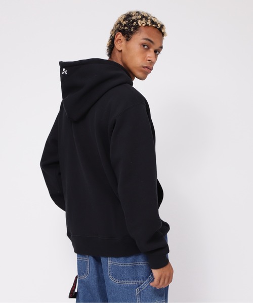 AVIREX(アヴィレックス)の「《WEB&DEPOT限定》A STAR PULL PARKA / Aスター プルパーカー / AVIREX / アヴィレックス(パーカー・メンズ・ベージュ/ライトグレー/オリーブ/ブラック/バーガンディー/イエロー・MEDIUM/XX-LARGE/X-LARGE/LARGE)」の8枚目の写真