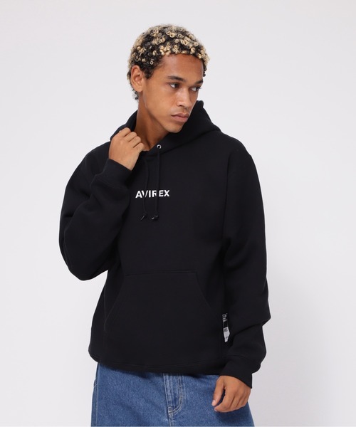 AVIREX(アヴィレックス)の「《WEB&DEPOT限定》A STAR PULL PARKA / Aスター プルパーカー / AVIREX / アヴィレックス(パーカー・メンズ・ベージュ/ライトグレー/オリーブ/ブラック/バーガンディー/イエロー・MEDIUM/XX-LARGE/X-LARGE/LARGE)」の7枚目の写真