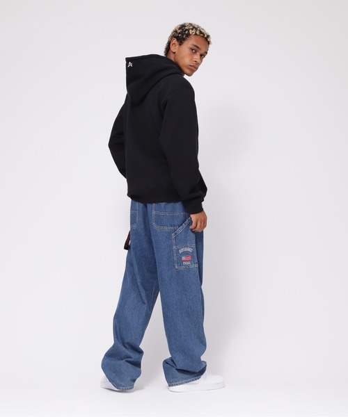 AVIREX(アヴィレックス)の「《WEB&DEPOT限定》A STAR PULL PARKA / Aスター プルパーカー / AVIREX / アヴィレックス(パーカー・メンズ・ベージュ/ライトグレー/オリーブ/ブラック/バーガンディー/イエロー・MEDIUM/XX-LARGE/X-LARGE/LARGE)」の10枚目の写真