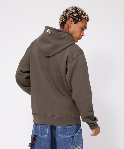 AVIREX(アヴィレックス)の「《WEB&DEPOT限定》A STAR PULL PARKA / Aスター プルパーカー / AVIREX / アヴィレックス(パーカー・メンズ・ベージュ/ライトグレー/オリーブ/ブラック/バーガンディー/イエロー・MEDIUM/XX-LARGE/X-LARGE/LARGE)」の16枚目の写真