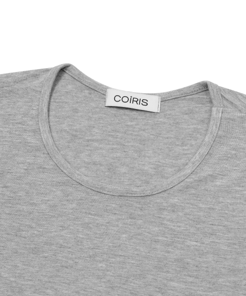 COIRIS（コイリス）の「コリミディ半袖Tシャツ（3カラー）（Tシャツ/カットソー・レディース・グレー/ホワイト/ブラック・FREE）」の11枚目の写真