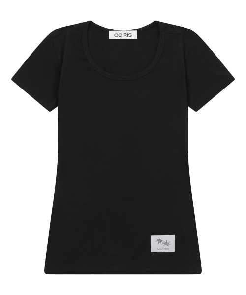 COIRIS（コイリス）の「コリミディ半袖Tシャツ（3カラー）（Tシャツ/カットソー・レディース・グレー/ホワイト/ブラック・FREE）」の13枚目の写真