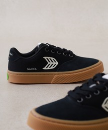 NAIOCA PRO Suede and Canvas Logo Sneaker ナイオカ プロ スウェード アンド キャンバス ロゴ スニーカー
