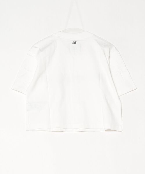 NEW BALANCE(ニューバランス)の「NB GREY グラフィックショートスリーブTシャツ(Tシャツ/カットソー・レディース・チャコールグレー/ホワイト・MEDIUM/SMALL/X-SMALL/X-LARGE/LARGE)」の11枚目の写真