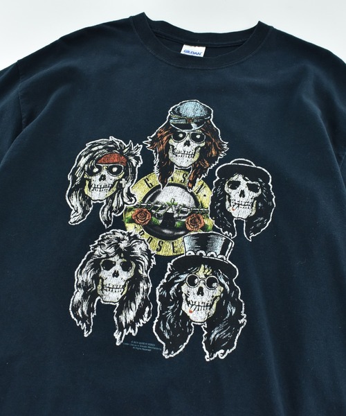 GILDAN(ギルダン)の「【USED】Y2K GILDAN “Guns N' Roses” バンドTシャツ(Tシャツ/カットソー・メンズ・ブラック・LARGE)」の2枚目の写真
