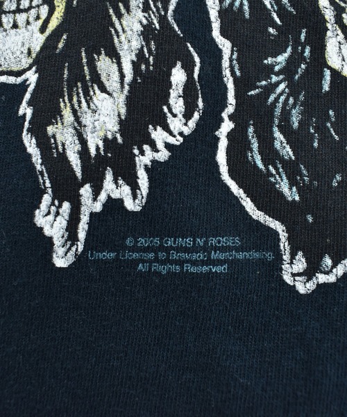 GILDAN(ギルダン)の「【USED】Y2K GILDAN “Guns N' Roses” バンドTシャツ(Tシャツ/カットソー・メンズ・ブラック・LARGE)」の4枚目の写真