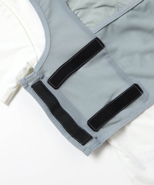 BREEZE（ブリーズ）の「【接触冷感/サマーエール】冷っほーい！保冷剤ベスト付き半袖Tシャツ_UVカット（Tシャツ/カットソー・キッズ・ブラック/オフホワイト・120/140/130/90/80/110/100）」の7枚目の写真