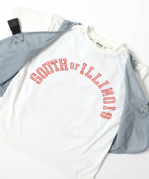 BREEZE（ブリーズ）の「【接触冷感/サマーエール】冷っほーい！保冷剤ベスト付き半袖Tシャツ_UVカット（Tシャツ/カットソー・キッズ・ブラック/オフホワイト・120/140/130/90/80/110/100）」の15枚目の写真
