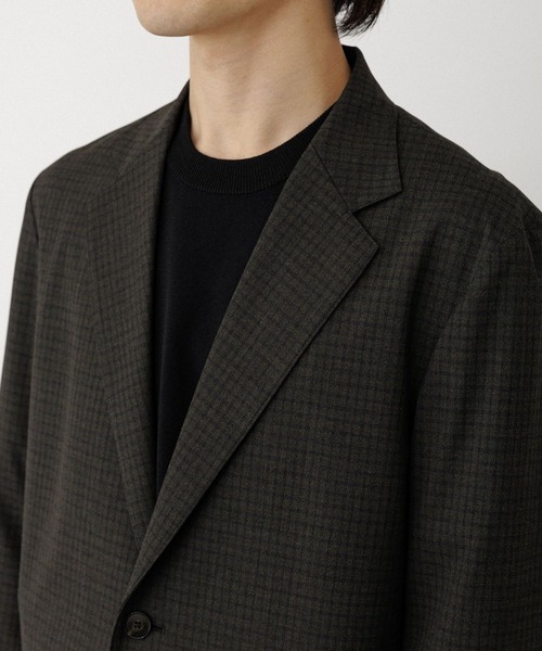 ADAM ET ROPE'(アダムエロペ)の「DELEGANT コンフォートテーラードジャケット(テーラードジャケット・メンズ・ダークブラウン/ブラック/カーキ・S/M/L)」の8枚目の写真