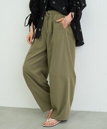 【WEB限定】切替バレルイージーパンツ