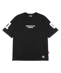 Monkey Flower（モンキーフラワー）の「共用バッククラウド刺繍半袖Tシャツ/MM1WTS15U BLACK（Tシャツ/カットソー）」