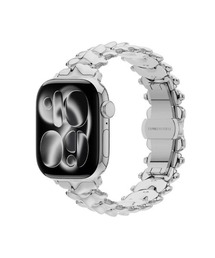 FreeZone（フリーゾーン）の「Apple WatchS10/S11対応 46mm メタルデザインバンド（デジタル腕時計）」