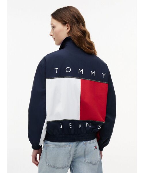 tommy jeans（トミー ジーンズ）の「フラッグハイネックジャケット（ブルゾン・レディース・ネイビー・MEDIUM/X-SMALL/SMALL）」の5枚目の写真