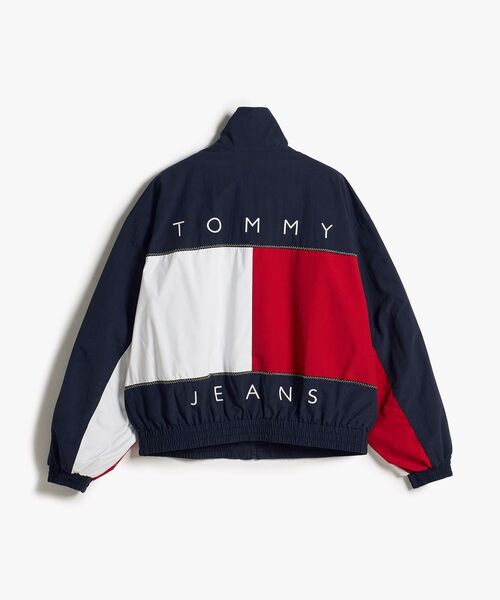 tommy jeans（トミー ジーンズ）の「フラッグハイネックジャケット（ブルゾン・レディース・ネイビー・MEDIUM/X-SMALL/SMALL）」の8枚目の写真