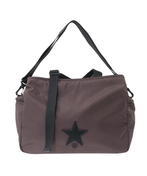 CONVERSE TOKYO(コンバーストウキョウ)の「BIG POCKET NYLON TOTE BAG(トートバッグ・レディース・ブラック/ブラウン/グレー・FREE)」の11枚目の写真