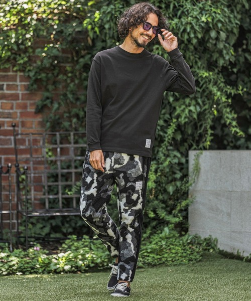 wjk reluxe(ダブルジェーケーリラックス)の「mlt5793- Embroidered 10oz Long Sleeve T Shirt ロングスリーブTシャツ(WR26W-28)(Tシャツ/カットソー・メンズ・ホワイト/ブラック/ネイビー・XL/L/M)」の21枚目の写真
