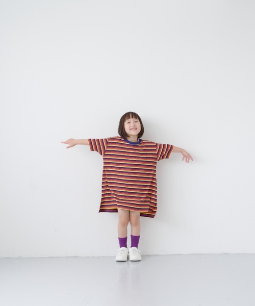 セール】【WEB限定/110-140cm】 ストレッチリバー ワンピース