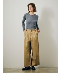 MARMARMAR クルーネックリブニットプルオーバー