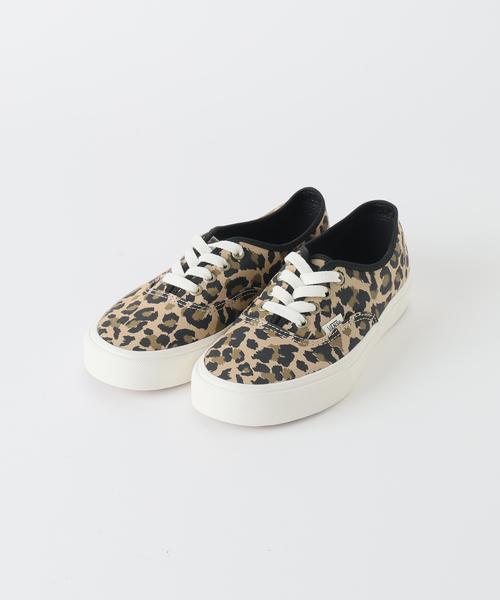 SLOBE IENA(スローブイエナ)の「VANS/ヴァンズ LEOPARD Black/Incense(スニーカー・レディース・ブラウン・24cm/24.5cm/23cm/23.5cm)」の1枚目の写真
