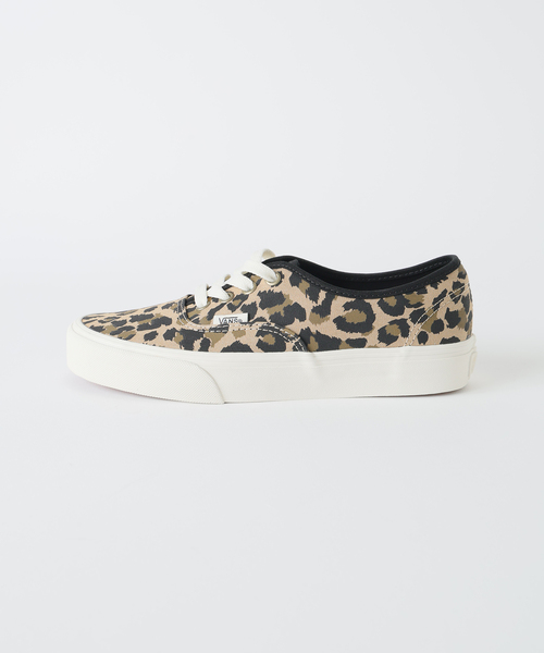 SLOBE IENA(スローブイエナ)の「VANS/ヴァンズ LEOPARD Black/Incense(スニーカー・レディース・ブラウン・24cm/24.5cm/23cm/23.5cm)」の2枚目の写真